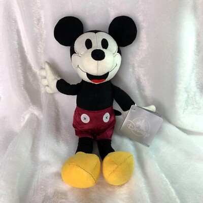 Disney Parks Mickey Mouse Crafted Vintage Styling Nostalgic Plush