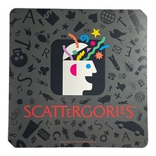 Hoja de instrucciones de reglas Scattergories solo pieza de juego de repuesto 1999 Hasbro