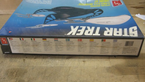 AMT Special Edition Star Trek 3 Piece U.S.S. Enterprise Chrome Ship Set 6005 - Picture 4 of 4