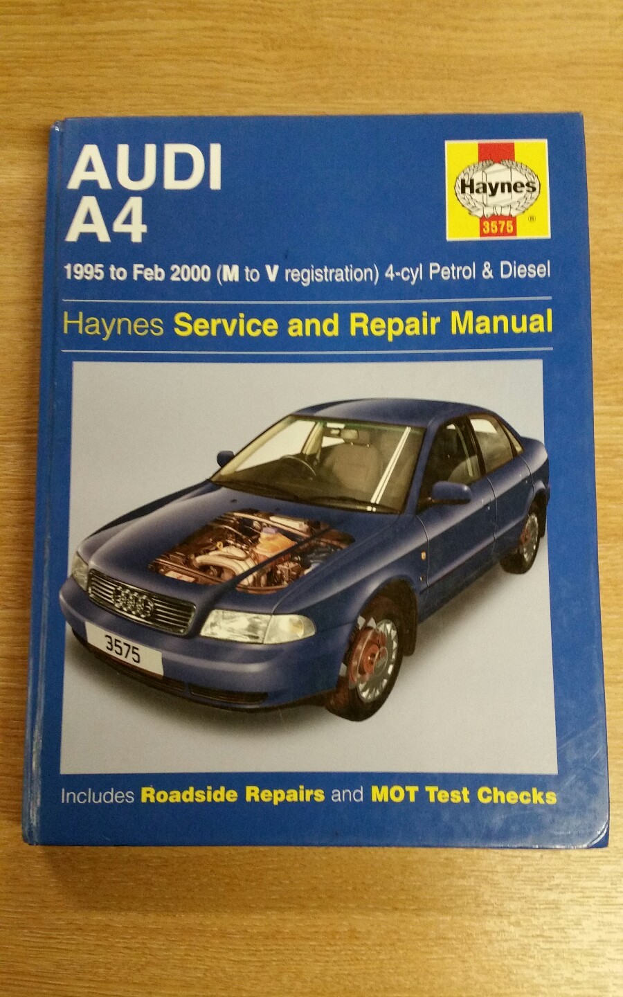 AUDI A4 PETROL DIESEL 1995-2000 HAYNES WORKSHOP MANUAL 3575 GOOD COND FREE  P&P | eBay