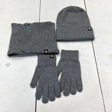 Warm On Life Gray 3 Piece Outerwear Set Unisex Adult One Size NEW