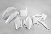 Kunststoff Verkleidung Kit Honda CRF 450 R 2007 Weiß Ufo Plast