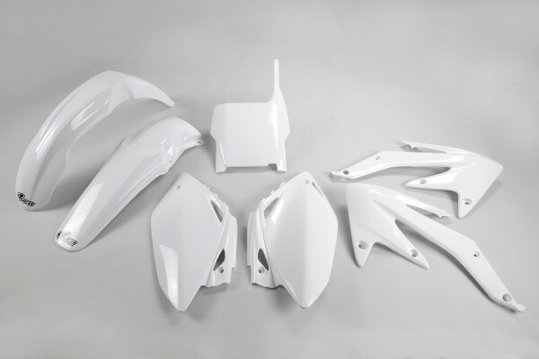 Kunststoff Verkleidung Kit Honda CRF 450 R 2007 Weiß Ufo Plast-image