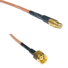 RG316 MCX MALE to RP-SMA MALE RF Cable Rapid-SHIP LOT