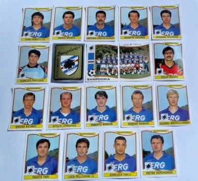 Figurine Panini Calciatori 1990-91 Avec Maradona - Dozzina Encore Unie - Rare
