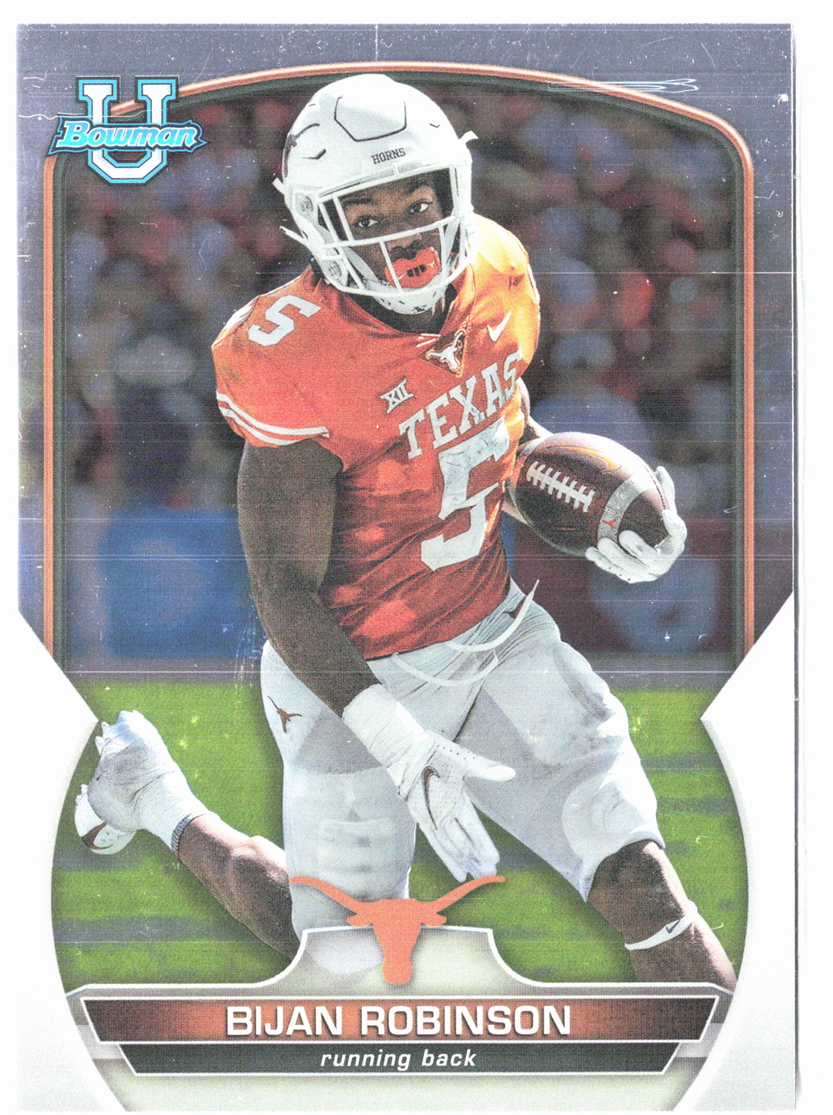 2022 Bowman University Chrome #70 Bijan Robinson