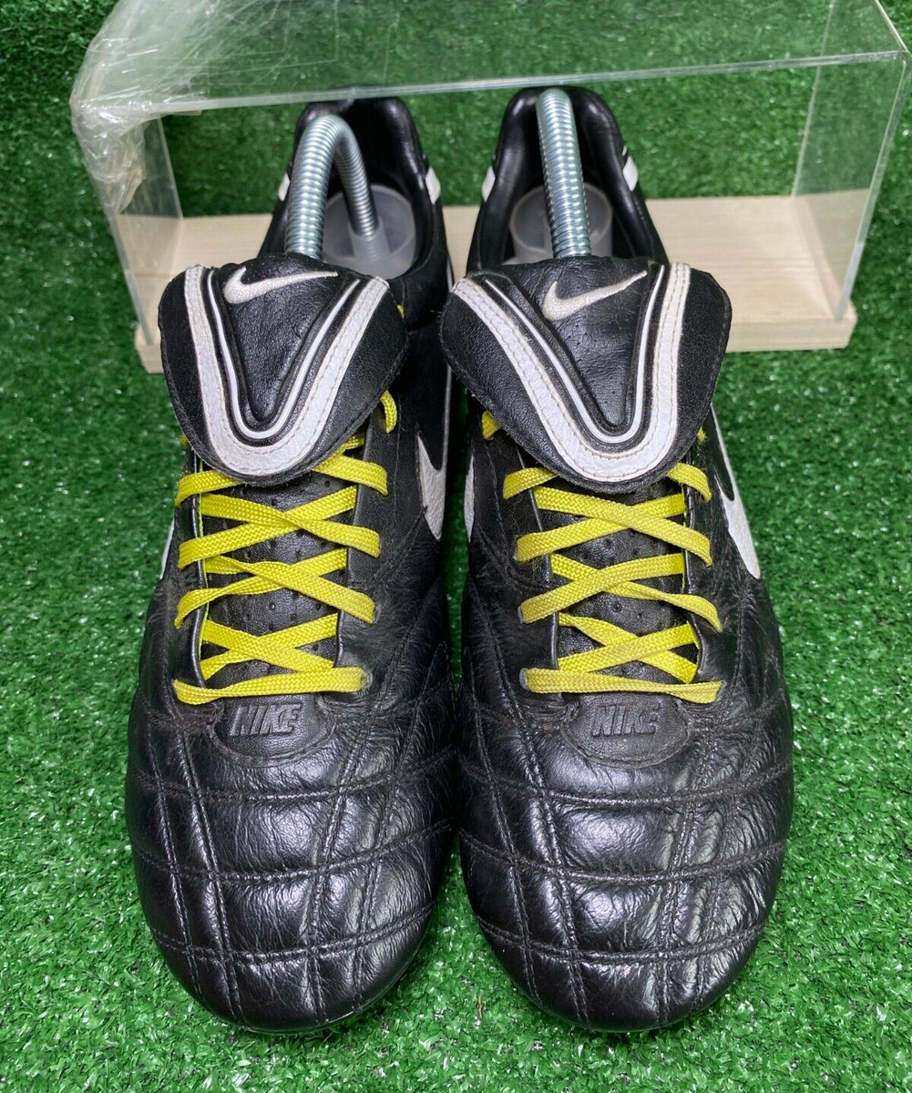 ELITE 2010 Nike Tiempo Mystic III Natural SG Leather R10 Ronaldinho 8 US — product photo 6 of 13