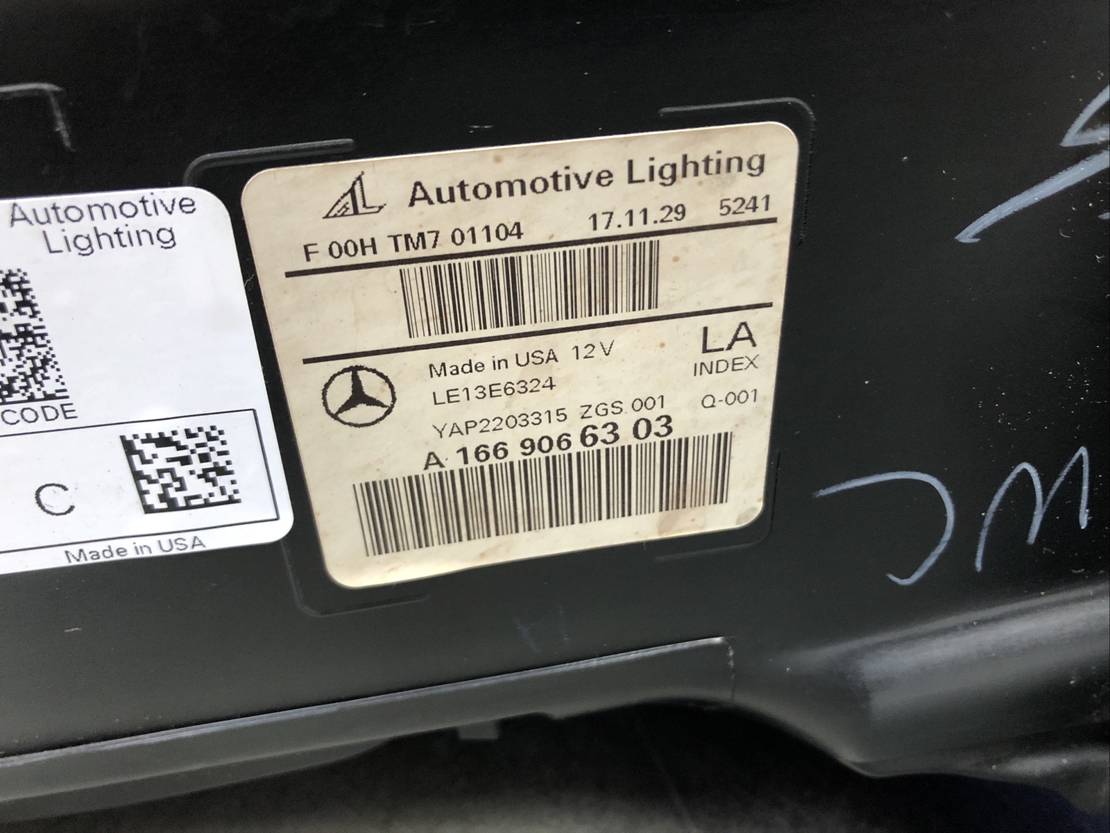 Mercedes-Benz GLE Class LED Headlight Left 16 17 18 19 Right OEM