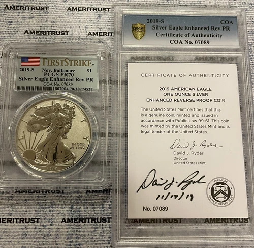 2019-S Enhanced Reverse Proof Silver Eagle