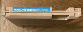 NINTENDO NES WHEEL OF FORTUNE FAMILY EDITION-COMPLETE IN BOX- GAMETEK-TESTED!