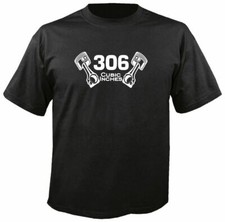 306 Cubic Inches T-shirt W Pistons S-3x Engine Ford 302 5.0 Liter Crate Motor