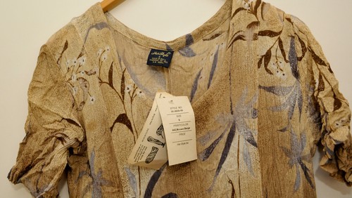 Stunning HER STYLE Long Dress from India. Vintage. Floral Print. Small. New - Picture 4 of 5