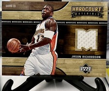 2006-07 Upper Deck Hardcourt Materials #HM-JR Jason Richardson Jersey Warriors