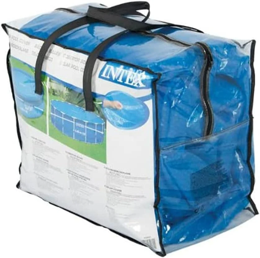 INTEX 28011E Solar Pool Cover: For 10ft Round Easy Use Heat Retention - Image 3 of 4
