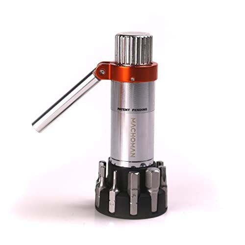 MACHOMAN TQW011 11 Pieces Torque Wrench adjustable 3-10Nm, within +/- 5% (B2i)