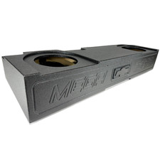 Silverado Sierra 07-18 Crew Cab Subwoofer Box Enclosure 2x10 Ported KUZTOMBOXES