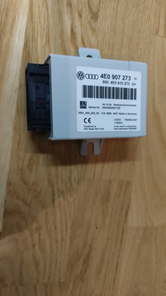 Centralina Pressione Pneumatici Nuova OEM 4E0 907 273   Audi - Immagine 3 di 4