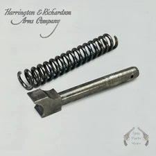 Mainspring Guide w/ Spring - HARRINGTON & RICHARDSON No. 6 Heavy Breech 12 Ga.