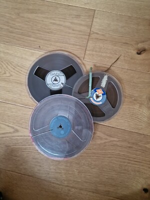 3 Magnettonbänder *Agfa 14cm *Grundig 18cm* Saba 18cm, Gebraucht 