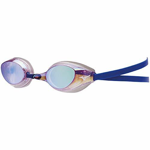 MIZUNO Accel Eye N3JE0591 Schwimmbrille Lavendel Doppelgürtel Unisex Japan - Bild 1 von 2