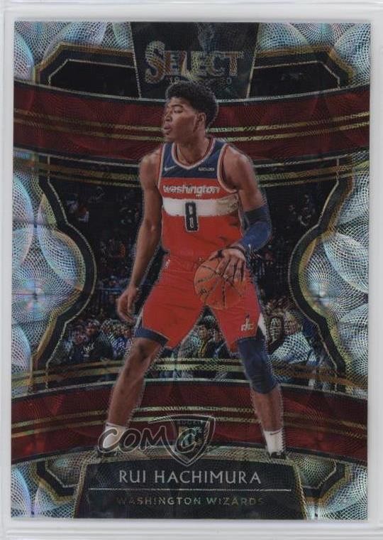 2019-20 Panini Select Concourse Scope Prizm Rui Hachimura #51 0d3