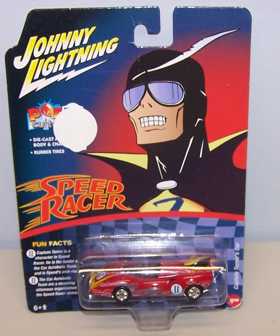 CAPTAIN TERROR (RACED VERSION) SPEED RACER 1/64 JOHNNY LIGHTNING
