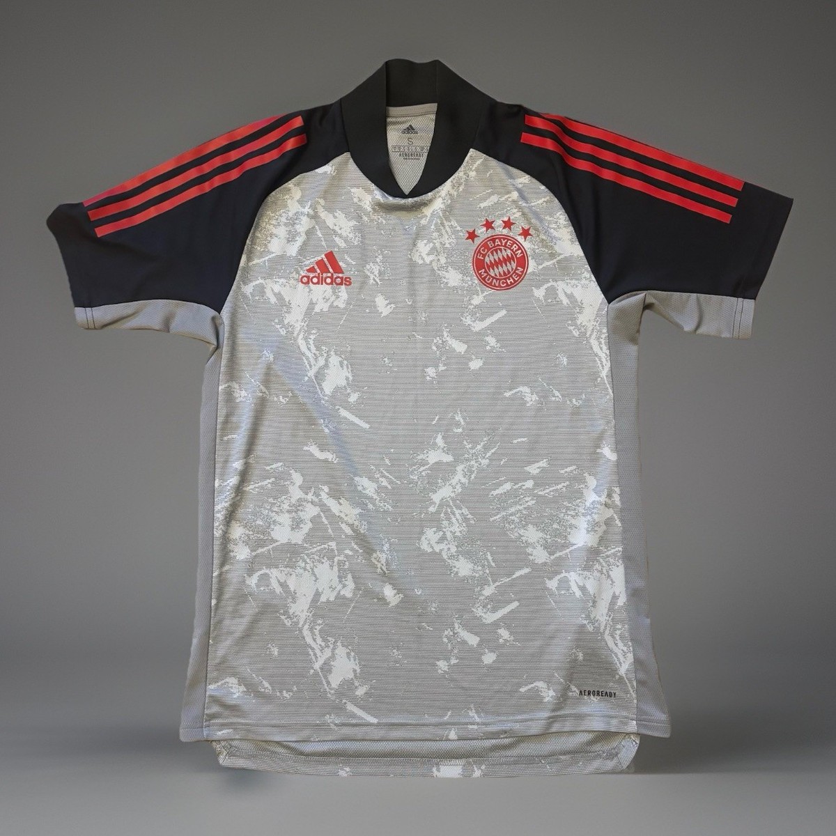 Adidas Bayern Munchen 20-21 Short Sleeve Training Jersey Size