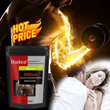 Maca Ginseng Tea bags,Energy Tea Immune Booster,Kidney Liver Tea For Women & Men