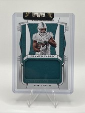 2022 Panini National Treasures Framed Fabric Raheem Mostert #FFA-38/49 (MEM)