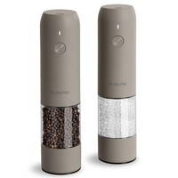 KüChe GewüRzmüHle Elektrisch LED Licht USB Wiederaufladbar 2Er Set 46G 6 Stufen
