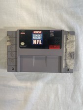 ESPN Sunday Night NFL (Super Nintendo SNES, 1994) Authentic. Working.