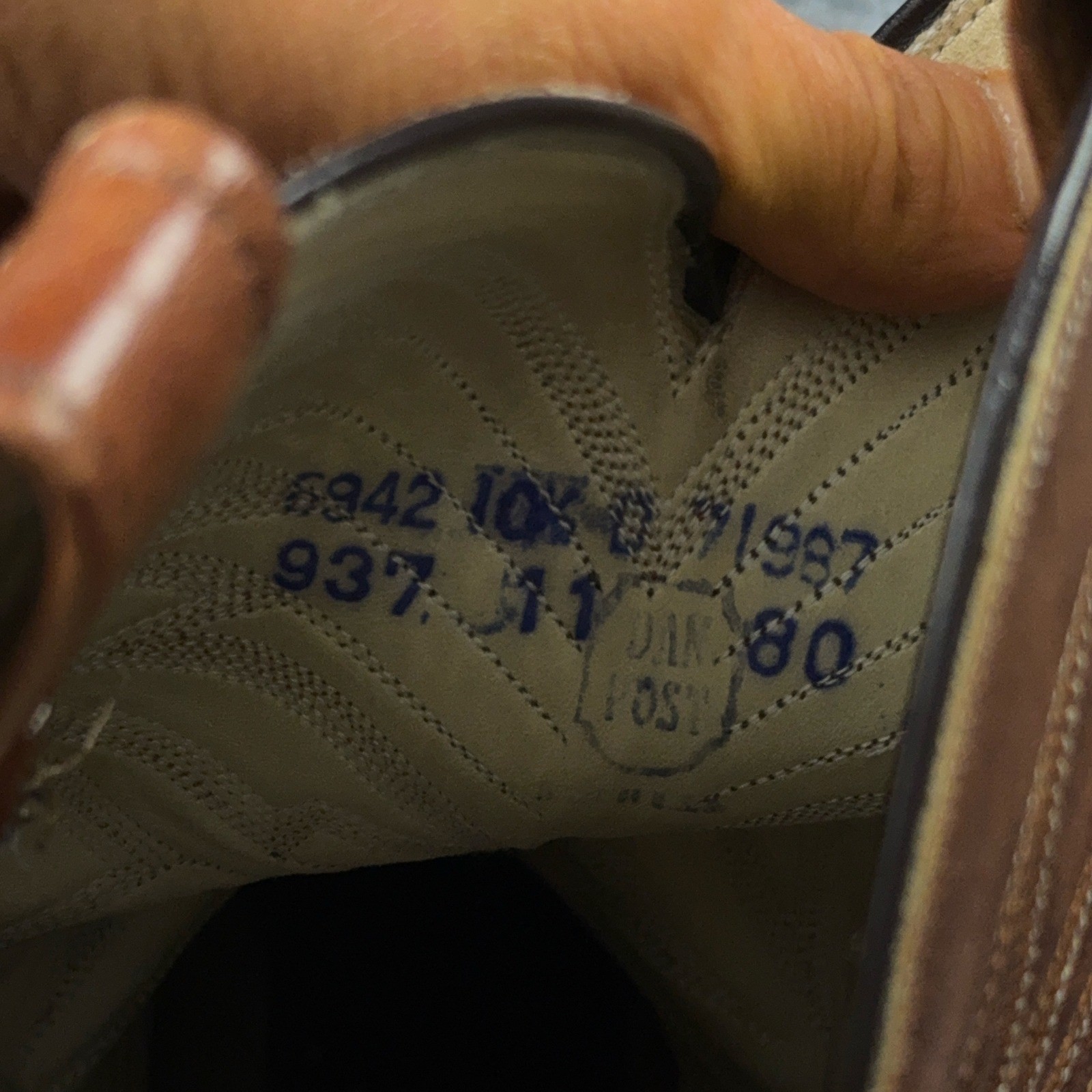 Dan Post Brown Patchwork Western Cowboy Boots Siz… - image 14