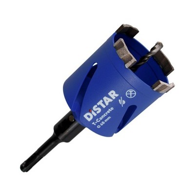 DISTRACT DIAMOND CROWN DRILL T-CONCRETE SDS+ 68 x 65-4 x M16
