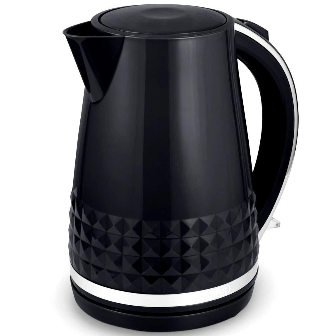 Tower Kettle 1.5L Auto Switch Off 360° Base Boil Protect 1.5L 3000W - Black