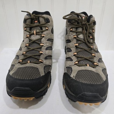 Merrell Moab 2 Vent Mid Men's Size 13 Hiking Boots Walnut J06045 Vibram Sole