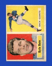 1957 Topps Set-Break # 59 Kyle Rote EX-EXMINT *GMCARDS*