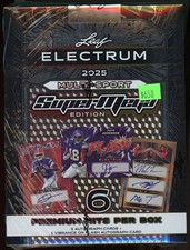 2025 Leaf Electrum Multi-Sport Super Mega Box Factory Sealed 🔥🔥🔥