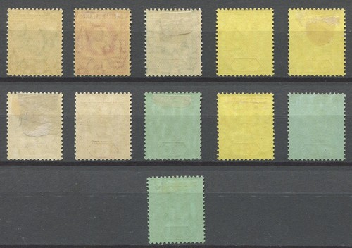 Kaimaninseln 1907-09 KEVII Satz SG 25-34, 30a postfrisch aufklappbar MH ss 380,00 £ - Bild 2 von 2