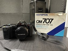 Olympus OM707 reflex macchina fotografica camera full set vintage film camera