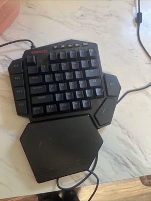 Redragon Wired USB Gaming Keypad for PC, Programmable Keys, Black