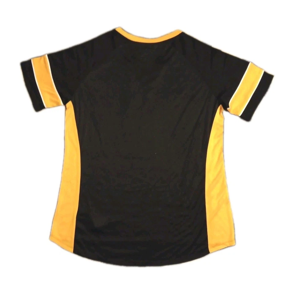 NFL Women XL Pittsburgh Steelers NWOT Jersey Short Sleeve V-Neck Stretch SKU 238 - Image 3 of 4