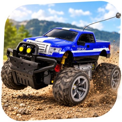 RC Ferngesteuerter Ford Monstertruck, Lizenzauto, Pickup, Auto, Modellbau, Car