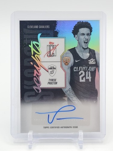 2025 Topps Signature Tyrese Proctor Base (RAW)