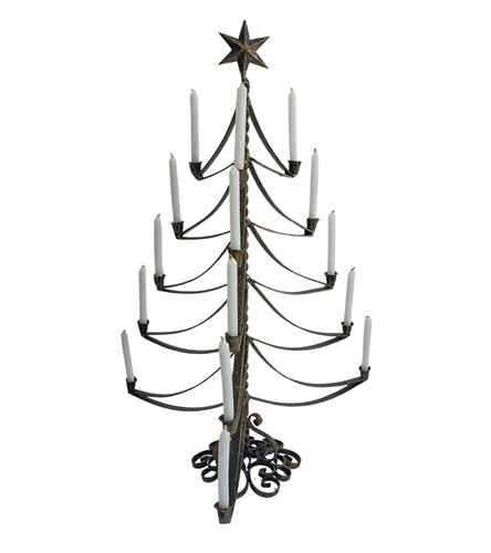 Christmas Concepts® Angelo Per Albero Di Natale In Metallo Con Luci LED Bianche (20 Cm, 8 Pollici) – Decorazione Luminosa A Batteria - 2