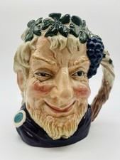 Royal Doulton Bacchus  Character Jug 1958 Ceramic Art Pottery England