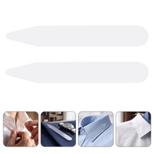 240 pcs Short Collar Stays   Shirt Collar Support Inserts for Men and