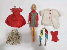 Vintage Barbie TNT Twist N Turn Doll With Random Clothes Lot