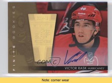 2014-15 SPx Finite Rookies Auto 110/125 Victor Rask #18 Auto READ f0v