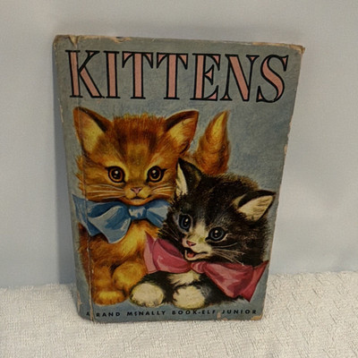 Kittens Rand McNally Book-Elf Juniors Hardcover Illustrated Stahlmann Opitz