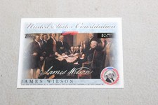 2006 Topps Baseball United States Constitution Signers #SC-JW James Wilson